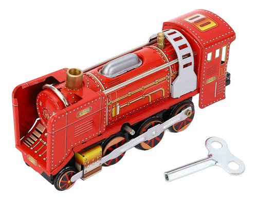 Train Head Toy, Accesorio De Fotografía De Hojalata Vintage