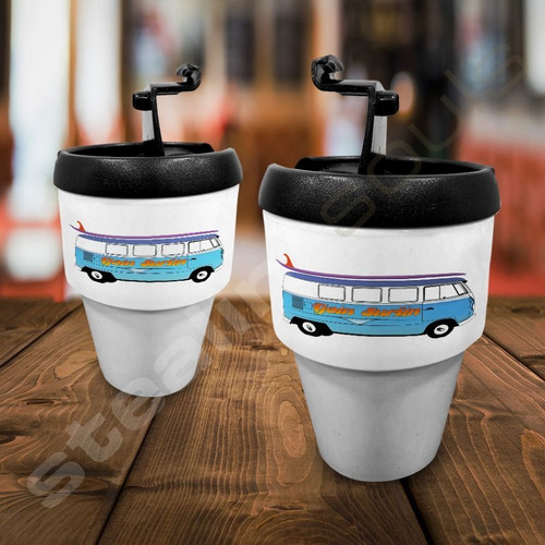 Vaso Termico Café | Volkswagen #1019 | Gti Gli Kombi Beetle