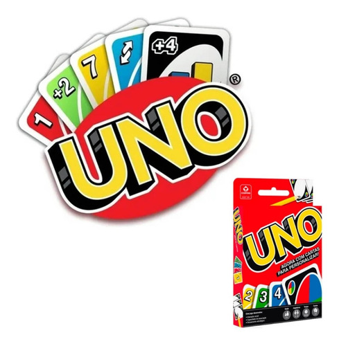 Jogo De Cartas Uno Com 114 Cartas Top