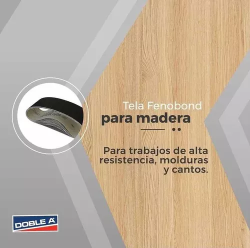 Lija para madera Grano 100