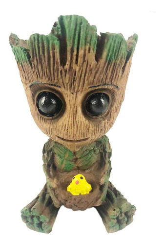 Baby Groot Vasinho 10cm  Cactos E Suculentas Porta Objetos