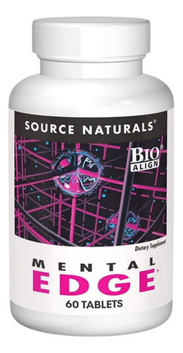Mental Edge 60 Comprimidos Da Source Naturals
