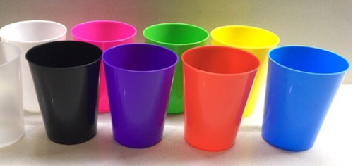 Vasito Plastico 250 Cc Vasos Para Souvenirs Infantiles X70