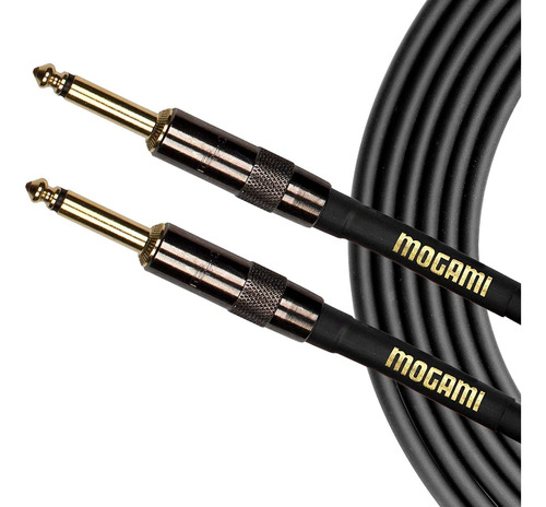 Cable De Amplificador Ts De 1/4  Mogami Dorados 6 Pies