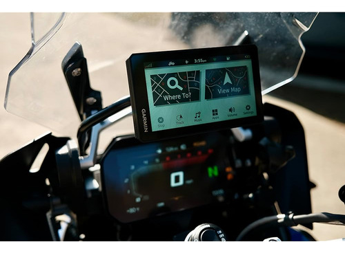 Soporte Gps De Aluminio Para Motocicletas, Compatible Con Am