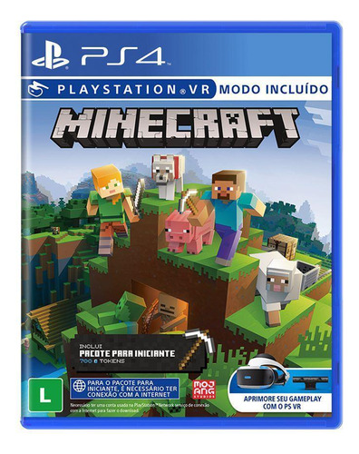 Minecraft Starter Collection Ps4 Pronta  Lacrado