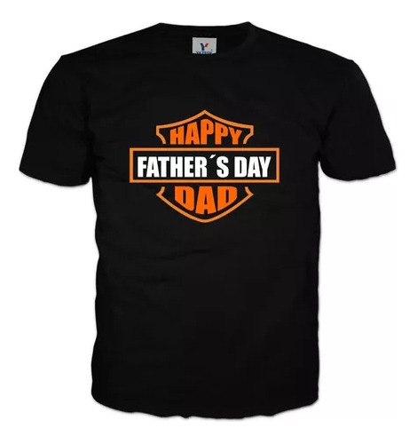 Remera Dia Del Padre Harley Happy Fathers Day Unisex