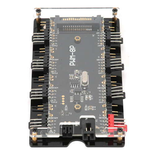 Caso Fan Hub Pwm+argb 2 En 1 Mando A Distancia Inalámbrico P