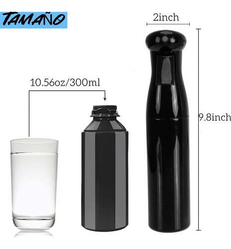 Atomizador Spray De 300 Ml, 3 Atomizadores De Agua