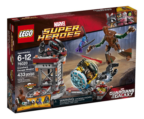 Superheroes 76020 Knowhere Escape Mission Building Set