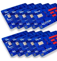 Comprar Chip Tim 4g Ddd Automático 3 Em 1 Triplo Chip (10 Unidades)