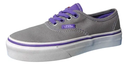 Grey vans kids hot sale