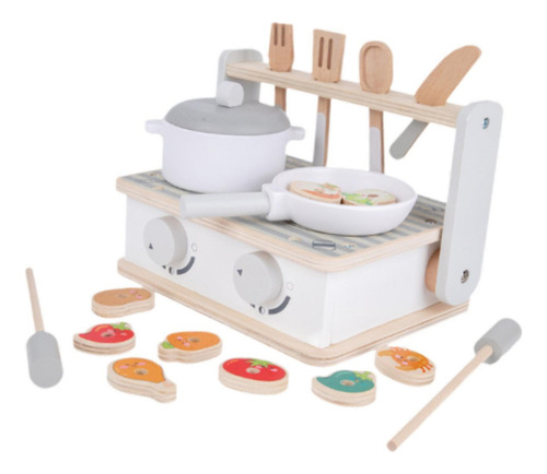 Cozinha De Brinquedo De Madeira, Mini Cozinha E