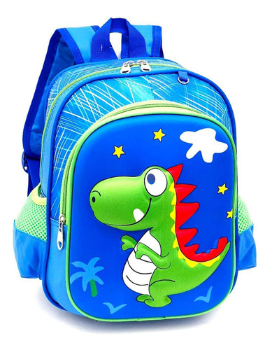 Mochila Infantil Escolar Dinossauro 01931