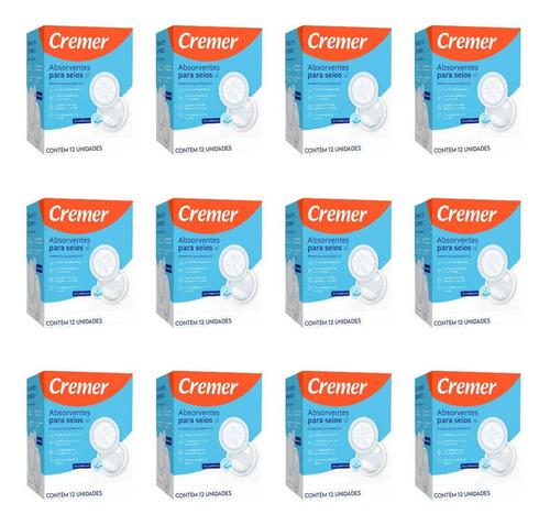 Cremer Absorventes P/ Seios C/12 (kit C/12)