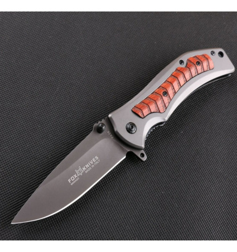 Canivete Fox Tatico Semi-automatico Cinto