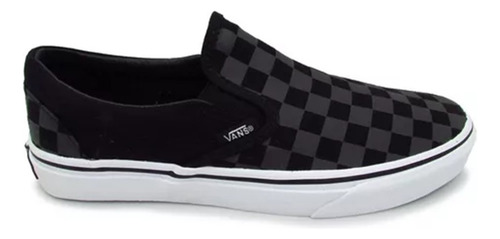 Tenis Vans Slip-on Checkerboard Negro Original Vn000eye276