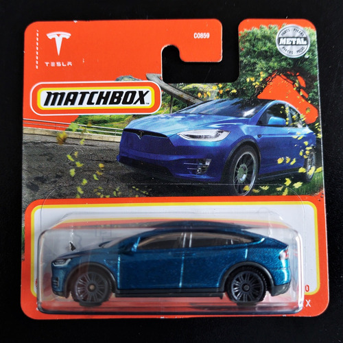  Auto Colección Tesla Model X Hot Wheels - Matchbox