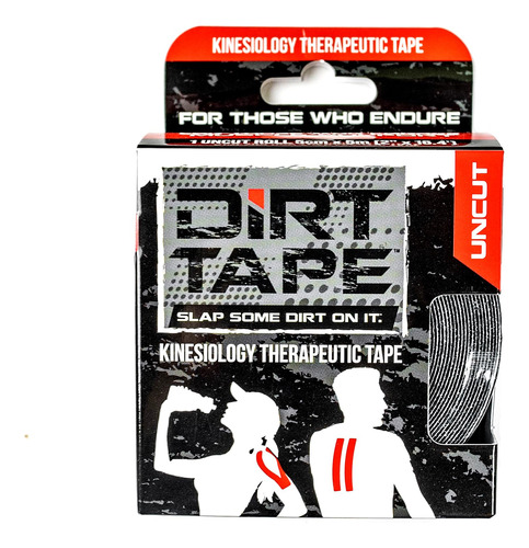 Dirt Tape, Algodon De Alta Calidad, Cinta Elastica De Kinesi