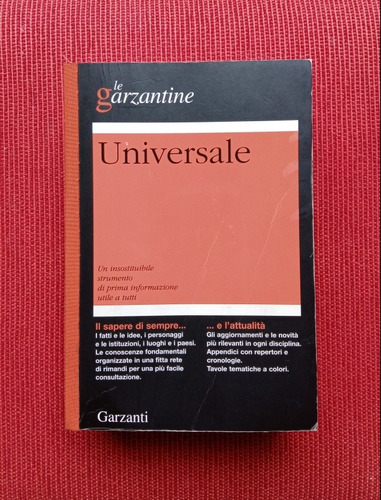 Livro: Le Garzantine Universale