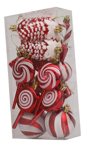 Juego De 15 Adornos Colgantes Para De Navidad, Colgantes