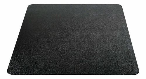 Protector De Piso Para Silla, Recto, Negro, 46 X 60 