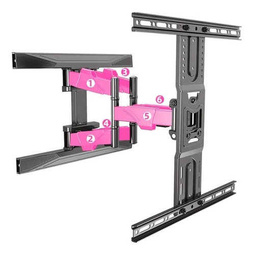 Soporte Tv Extensible Doble Brazo De 40 A 75 . Envío Gratis!