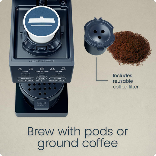 Cafetera Programable De Una Sola Porción, 1.18 L, K-cup