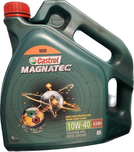 Aceite Castrol Magnatec 10w40 Tec Sintetica Gasol/diesel