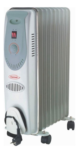 Radiador De Aceite Kassel 7 Elementos 1500w Ahorro Energía