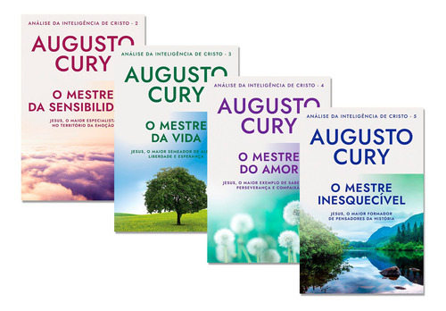 O Mestre Do Amor: Analise Da Inteligencia De Cristo  Livro 4, De Augusto Cury. Editora Sextante, Capa Mole, Edição 1ª Edição Em Português, 2020