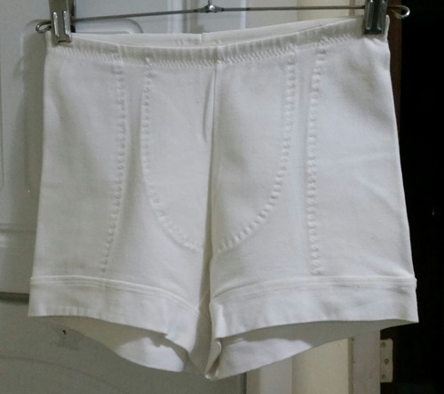 Faja Short Color Blanco Talla M Marca Diane