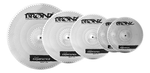 Kit De Pratos Mudo Bronz M-experience 14-16-18-20