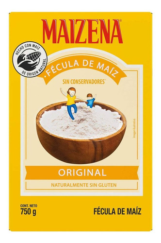 Fécula De Maíz Maizena Original 750g