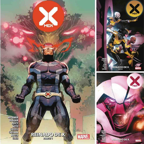 X-men 28 Reinado De X Tomos 1 Al 3 Panini