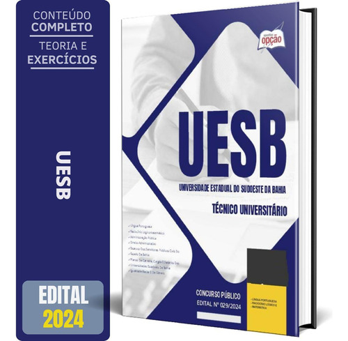 Apostila Concurso Uesb 2024 - Técnico Universitário