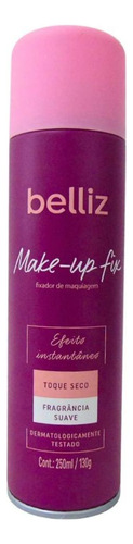 Kit Belliz Fixador De Maquiagem Make-up Fix 250ml C/3