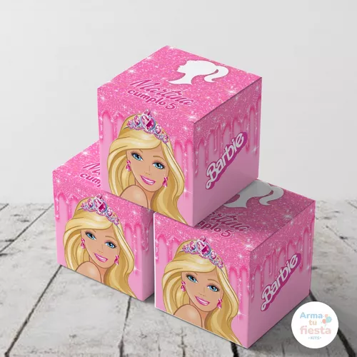 Kit Barbie Para Imprimir Decoración Cumpleaños Text Editable