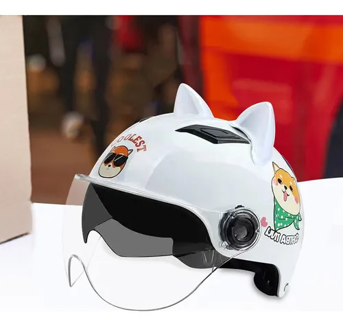 Casco De Bicicleta Eléctrica Elegante Para Mujer,