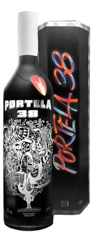 Estuche Gin Portela One Love Edición Limitada 750 Ml