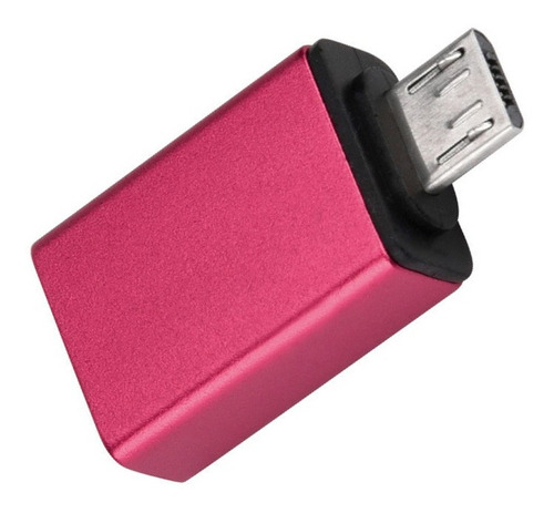 Adaptador Otg Usb A 3.0 A Micro Usb - Aluminio Colores