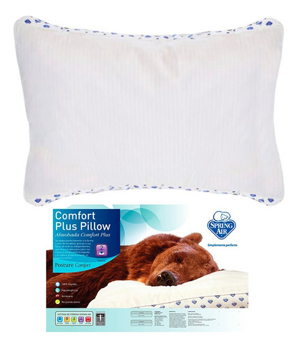 Almohada Spring Air Plus Comfort Plus Pillow Standar