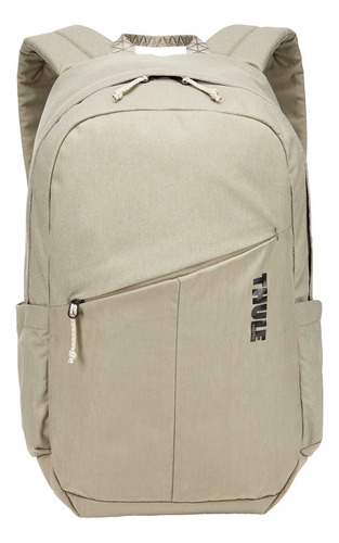 Mochila Backpack Thule Notus 20l Cinza Vetiver Desenho Do Tecido Poliéster 600d, Nylon 400d