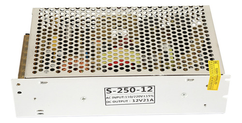 Adaptador De Fonte De Alimentação De Comutação S-250w-12 Dc