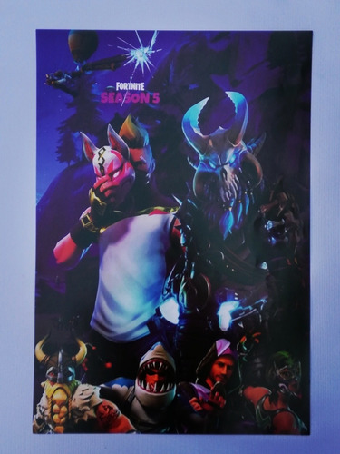 Póster Fortnite Season 5