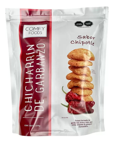 Comfy Foods Chicharrín Chicharron De Garbanzo 600g