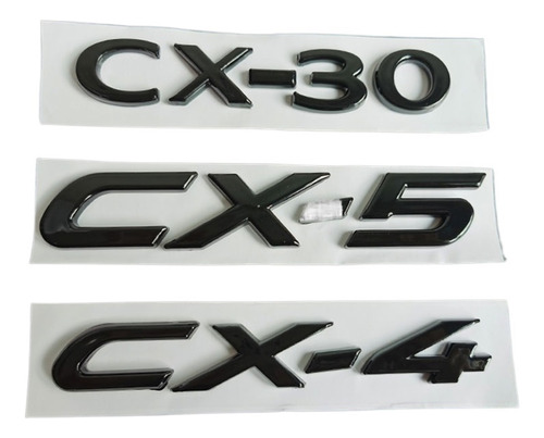 Cx4 Cx5 Cx30 Letra Logo Adhesivo Para Mazda Cx-30 Cx-4 5