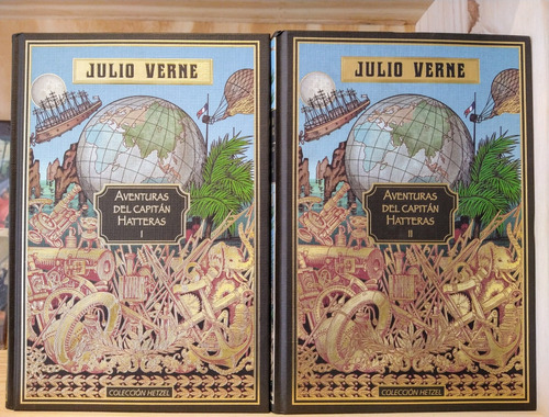 Aventuras Del Capitán Hatteras. Julio Verne. Dos Tomos. 