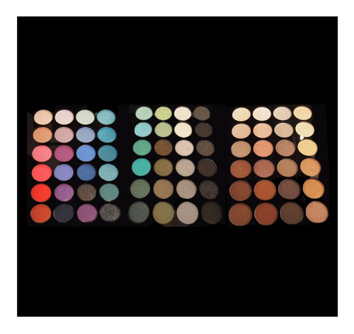 Imagen 8 de 10 de Estuche De Maquillaje Sombras Mate Y Brillo, Rubor, Lipstik