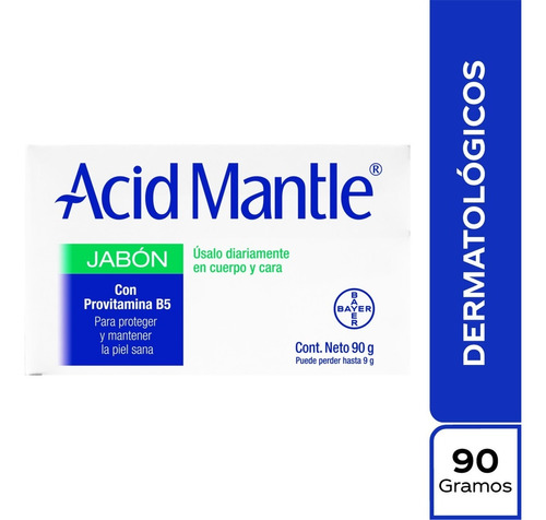 Jabón Bara Acid Mantle Provitamina B5 - g a $109
